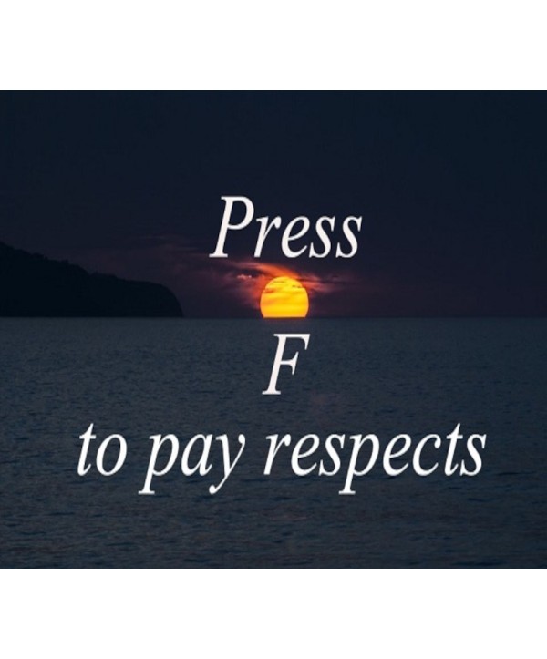 Press F to pay respects Steam Key GLOBAL